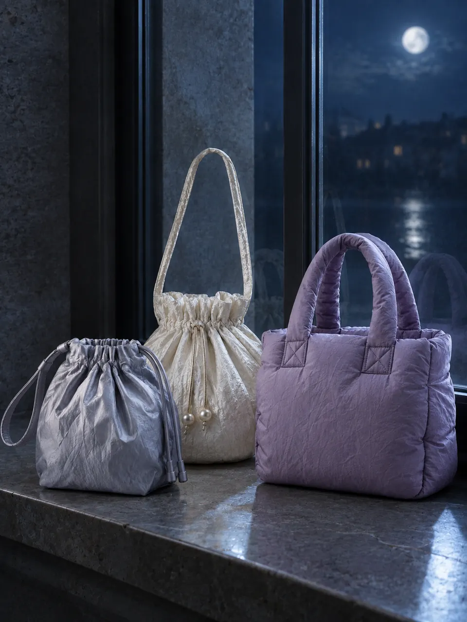 Crinkled Mini Bags